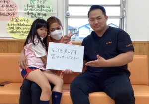 脳脊髄液減少症の方とツーショット