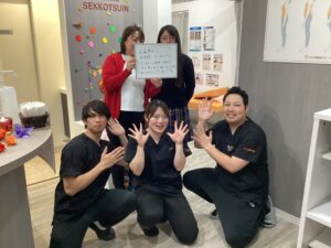 交通事故の方とツーショット